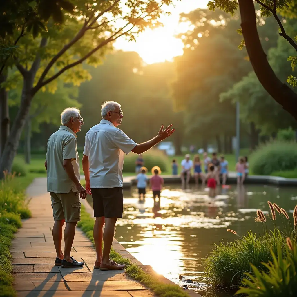 Modern office environment